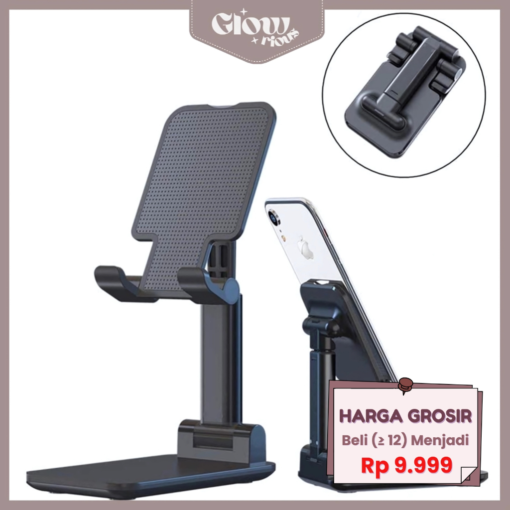GR Stand Holder Lipat Foldable Phone Holder HP Folding Universal Dudukan Handphone Kekinian LG-13