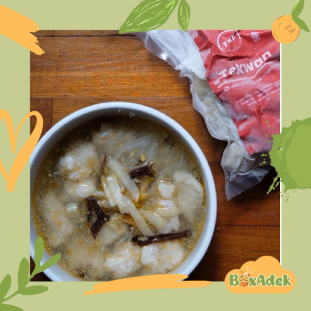 

Tekwan dari TRF Homemade dengan Tenggiri dan Udang Gluten Free