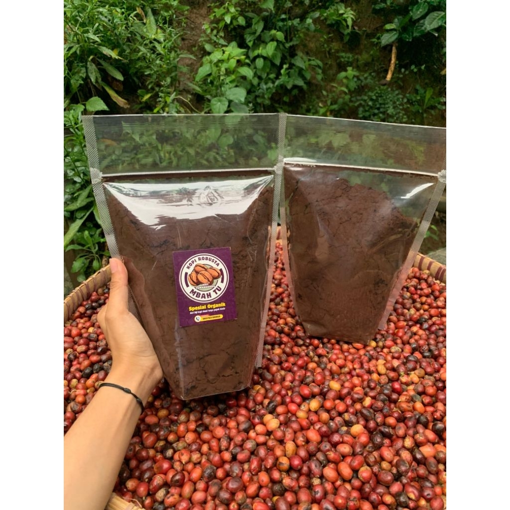 

bubuk kopi robusta temanggung 500 gram 100% original