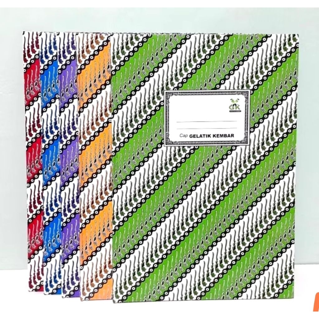 

BUKU FOLIO BUKU CATATAN HARD COVER CAP GELATIK KEMBAR ISI 100