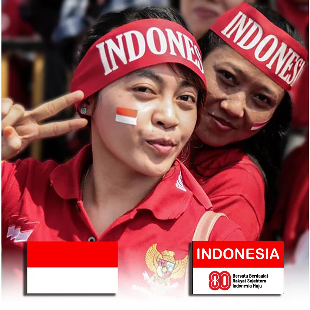 

stiker bendera pipi sticker 17 agustus