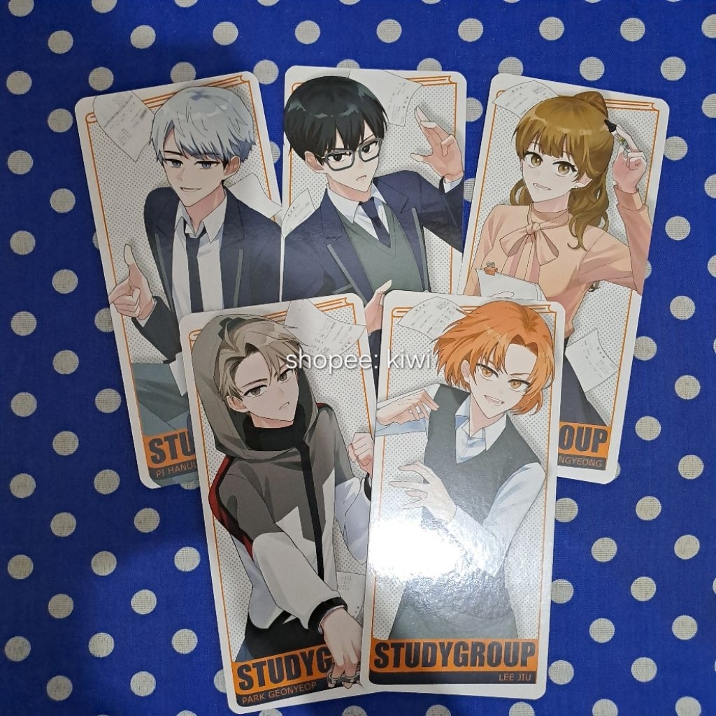 

[FANMERCH] Card Tag Webtoon Study Group