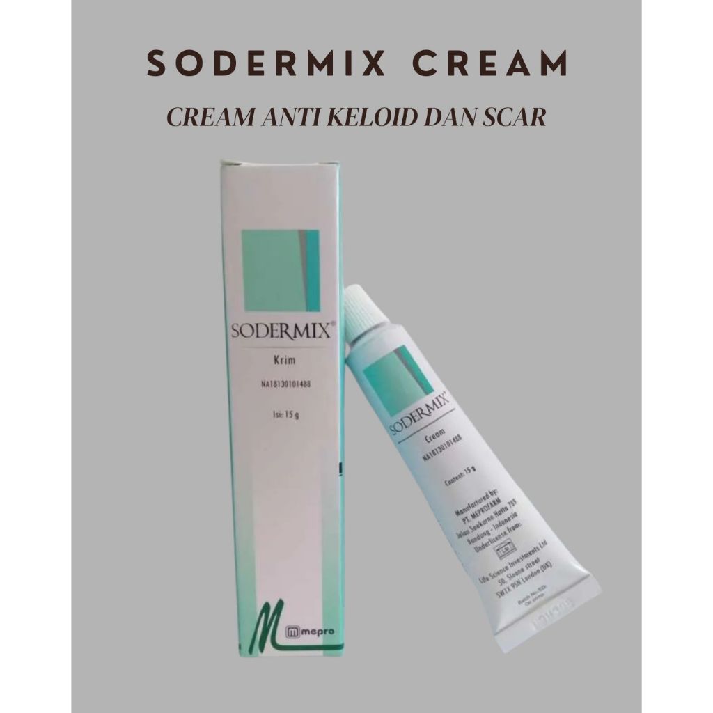 Sodermix Cream Per Tube Anti Keloid / Sodermix