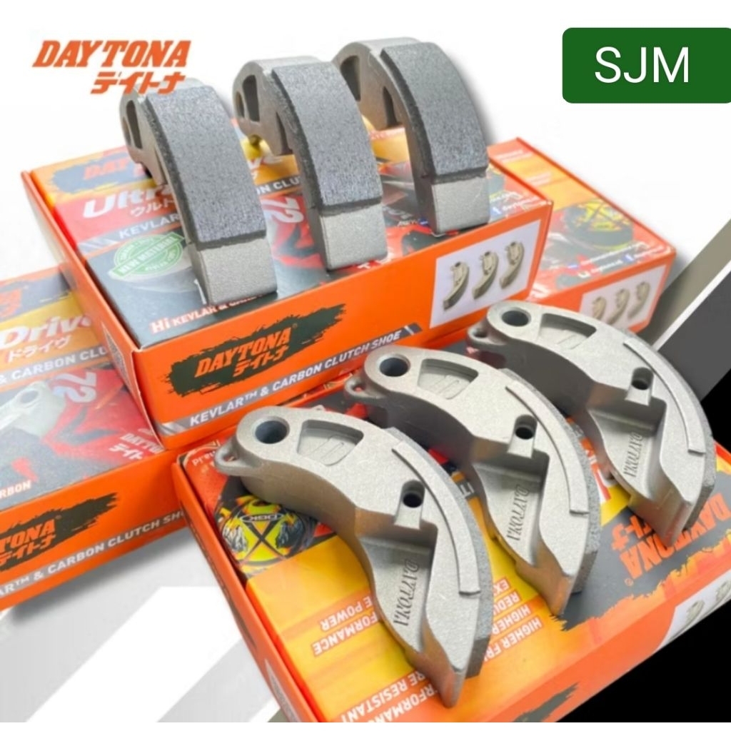 Kampas Ganda Daytona karbon Kevlar Xeon RC Xeon karbu