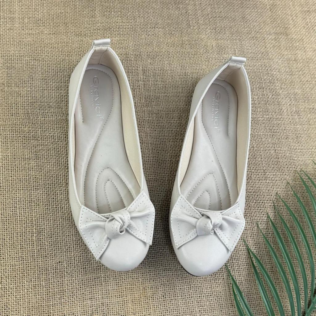 GRAVICI -Sepatu Flat Shoes Wanita Slip-On Perempuan Sepatu Kerja  AS-09