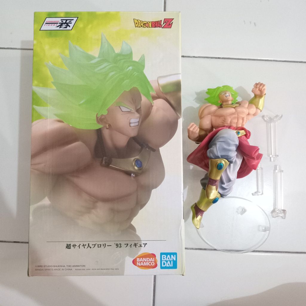 banpresto dragonball ichibansho super saiyan broly 93
