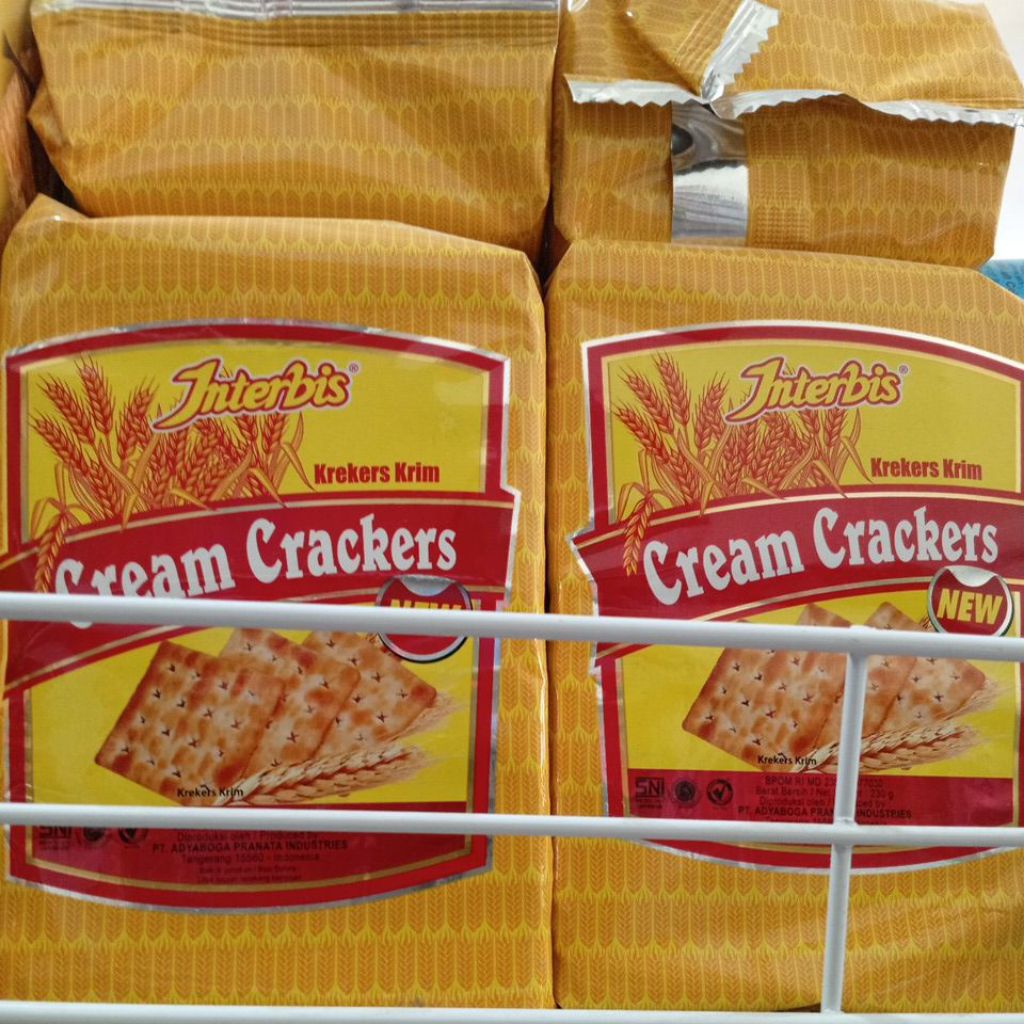 

interbis cream crackers 230g