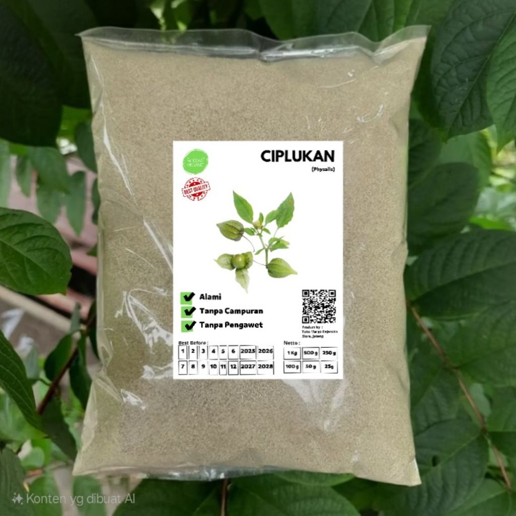 

Ciplukan Bubuk 500gram Serbuk Ceprutan Alami Murah