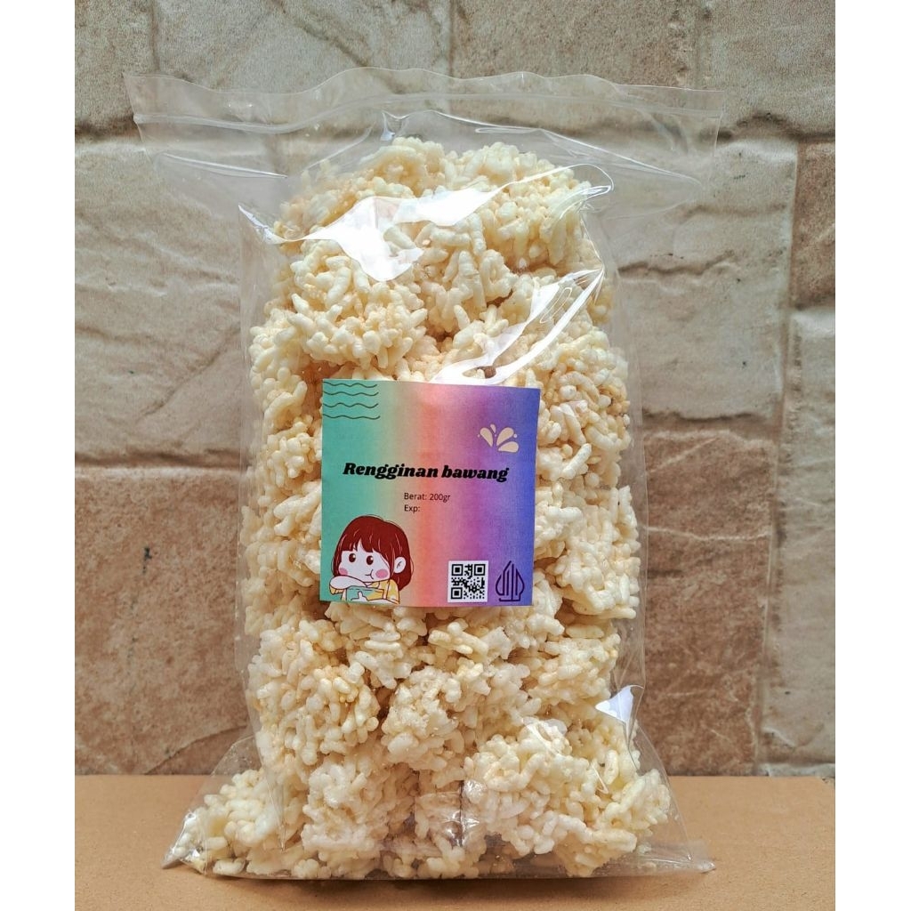 

Rengginang Bawang berat 200gr