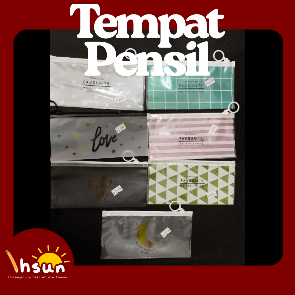 

Tempat Pensil Zipper Murah