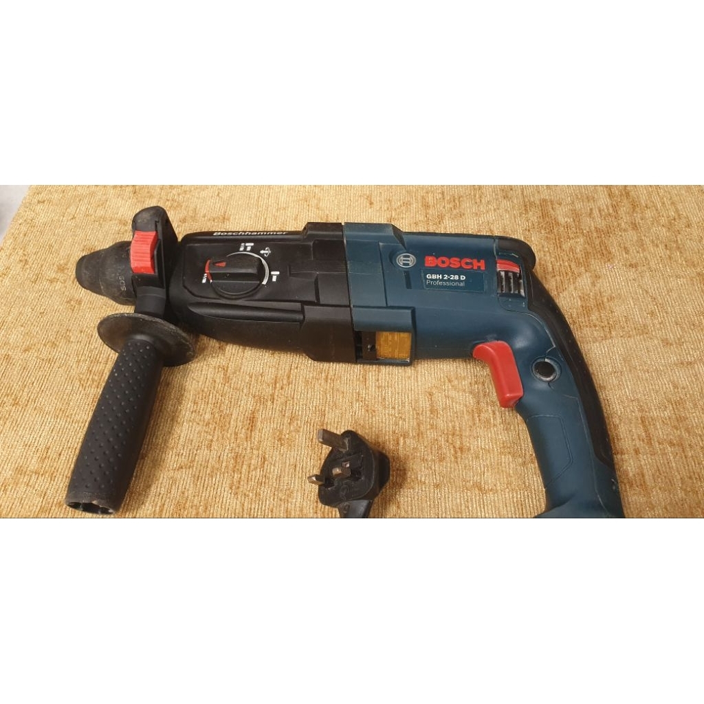 (SCOND) MESIN BOR DRILL  BOSCH GBH 2-28D PROFESIONAL ROTARY HAMMER 3 FUNGSI Drill Beton (BEKAS)