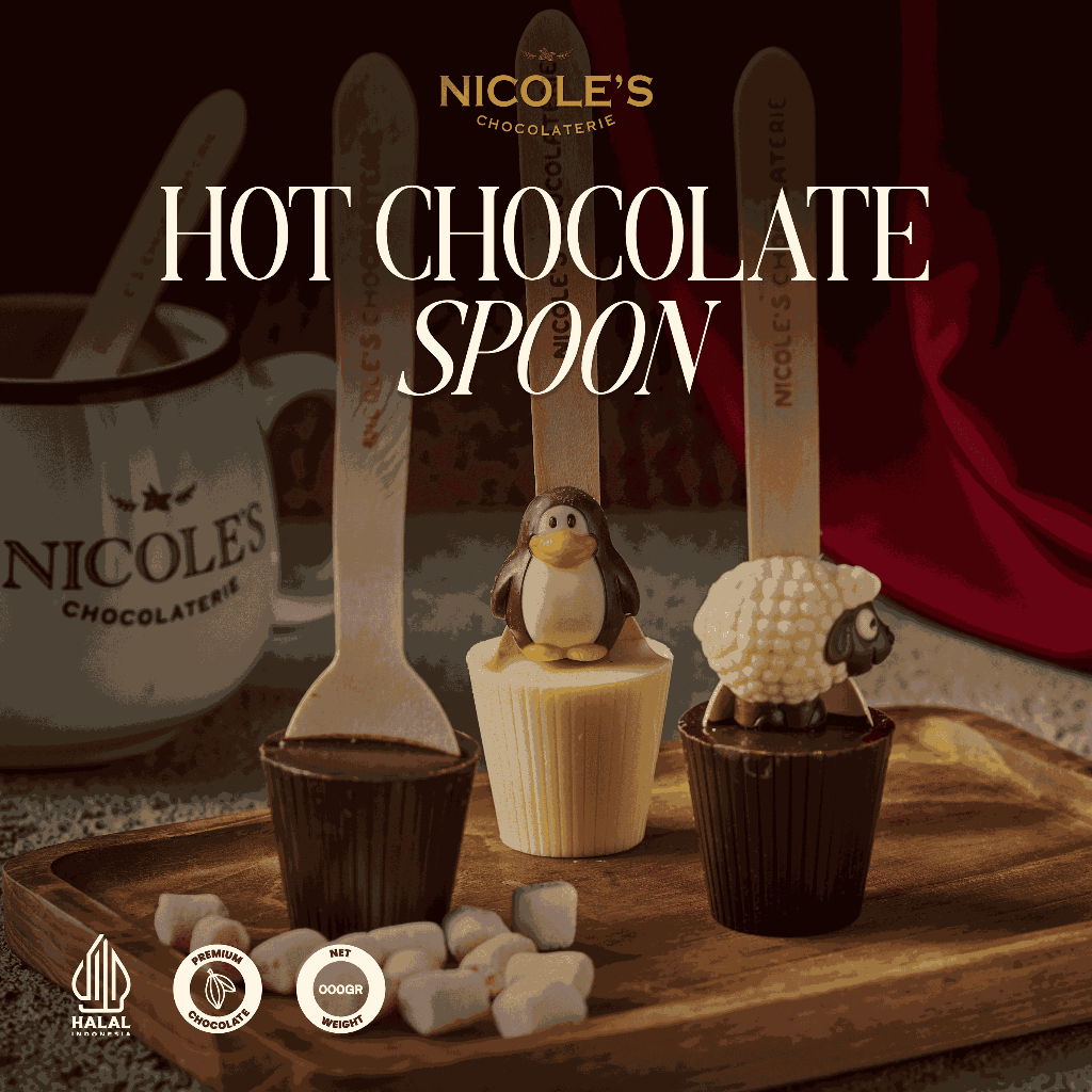 

Nicole's | Hot Chocolate Spoon - Animal Chocolate Animation