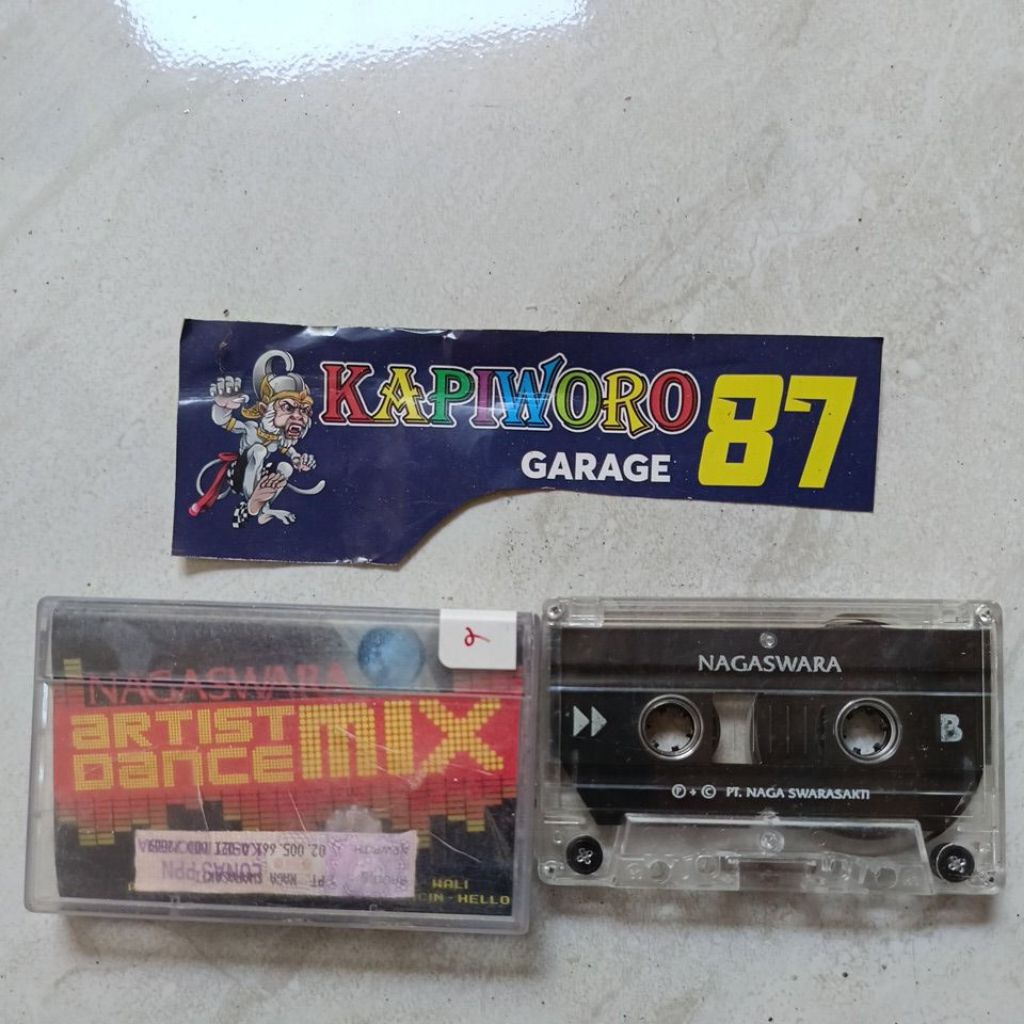 kaset pita Nagaswara artis dance mix
