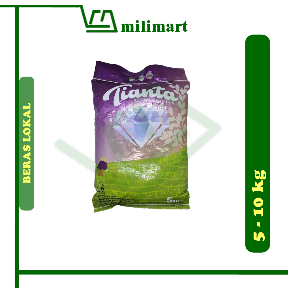 

TIANTA BERAS LOKAL KEMASAN 5 / 10 KG KHUSUS INSTANT KOTA MALANG
