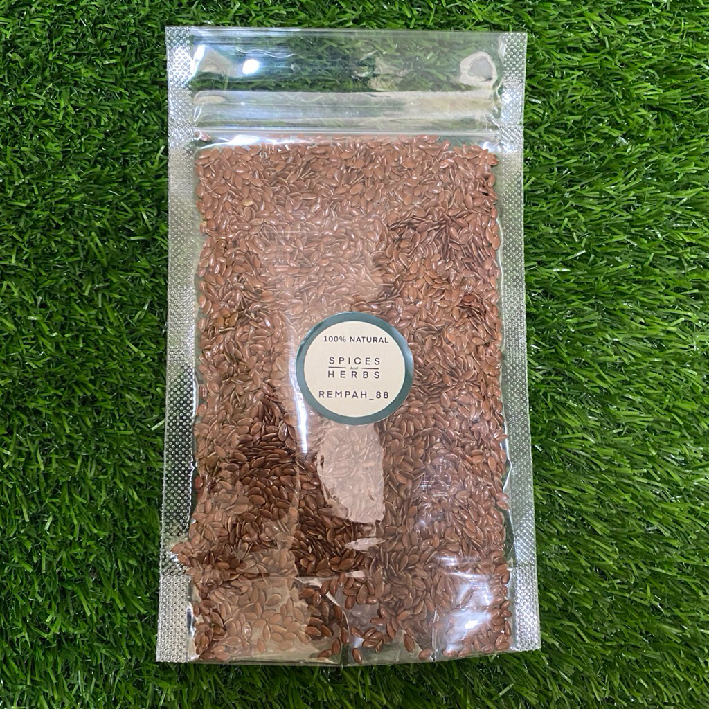 

Brown Flaxseed 500gr / Biji Rami