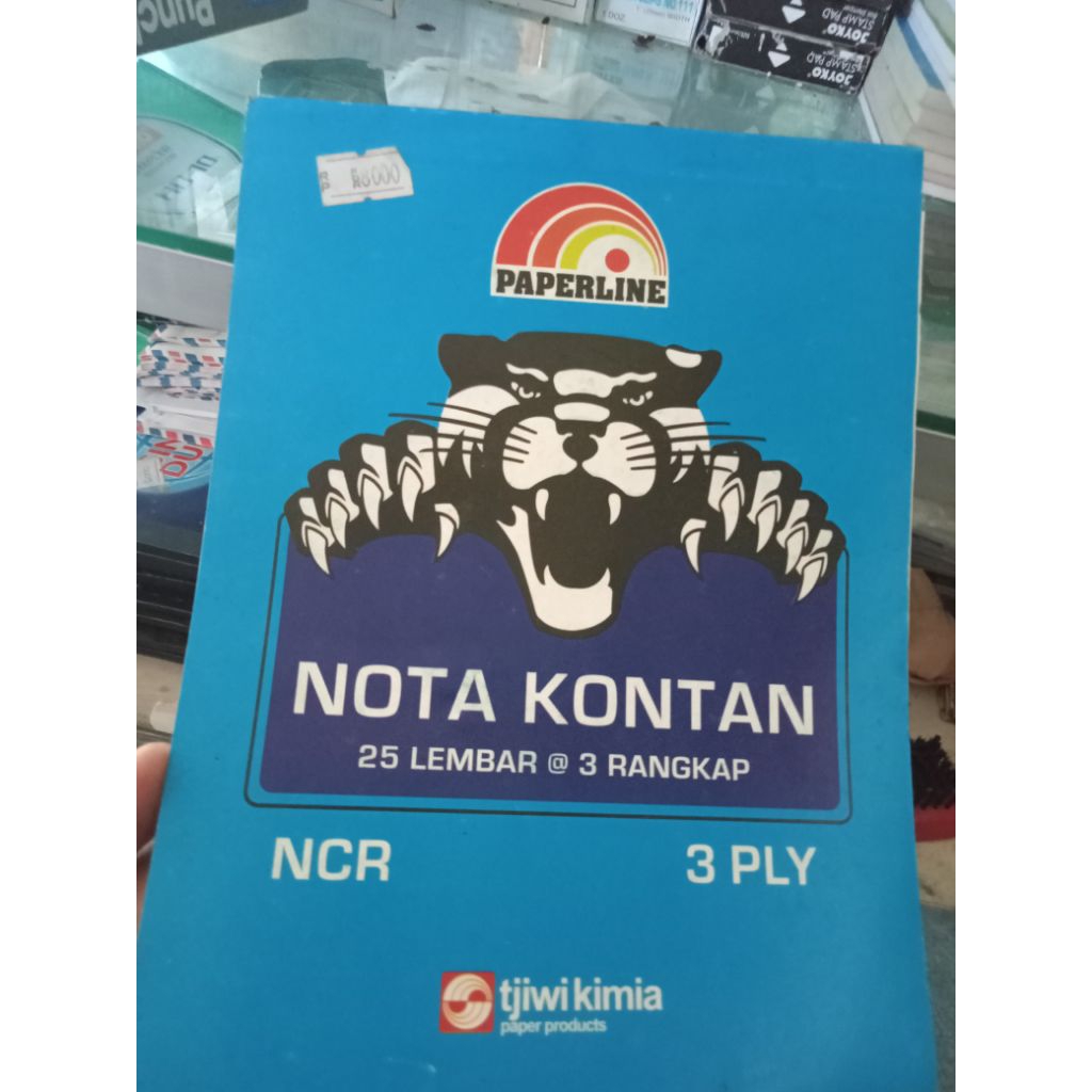 

Buku nota bon 3 ply