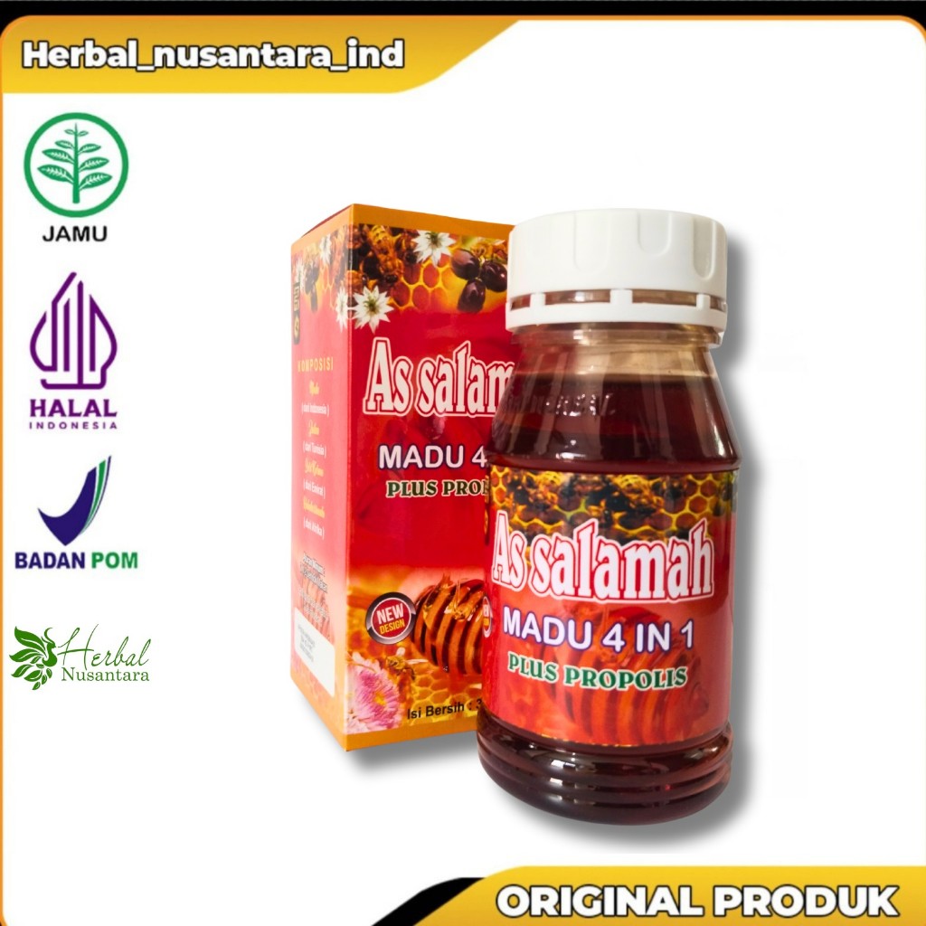 

MADU AS SALAMAH 4 IN 1 300 GR| MENGOBATI BERBAGAI PENYAKIT