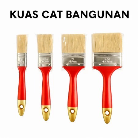 

BEST! Kuas Cat Bangunan Red Gold Premium dengan Berbagai Ukuran mulai dari 1 inch - 5 inch