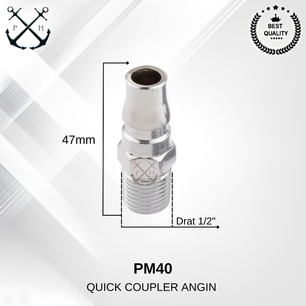 Quick coupler angin PM40