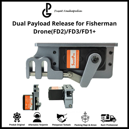SwellPro Dual Payload Release for Fisherman Max(FD2)/FD3/FD1+ Drone - Dual Playload Release Swellpro