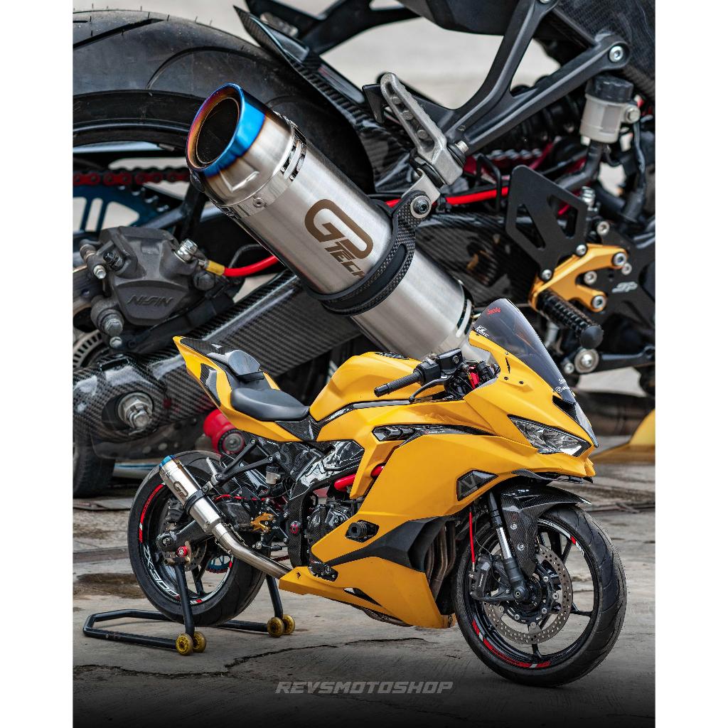 KNALPOT GPTECH EVO KAWASAKIZ ZX25R ZX4R FULLSYSTEM (HEADER DX)