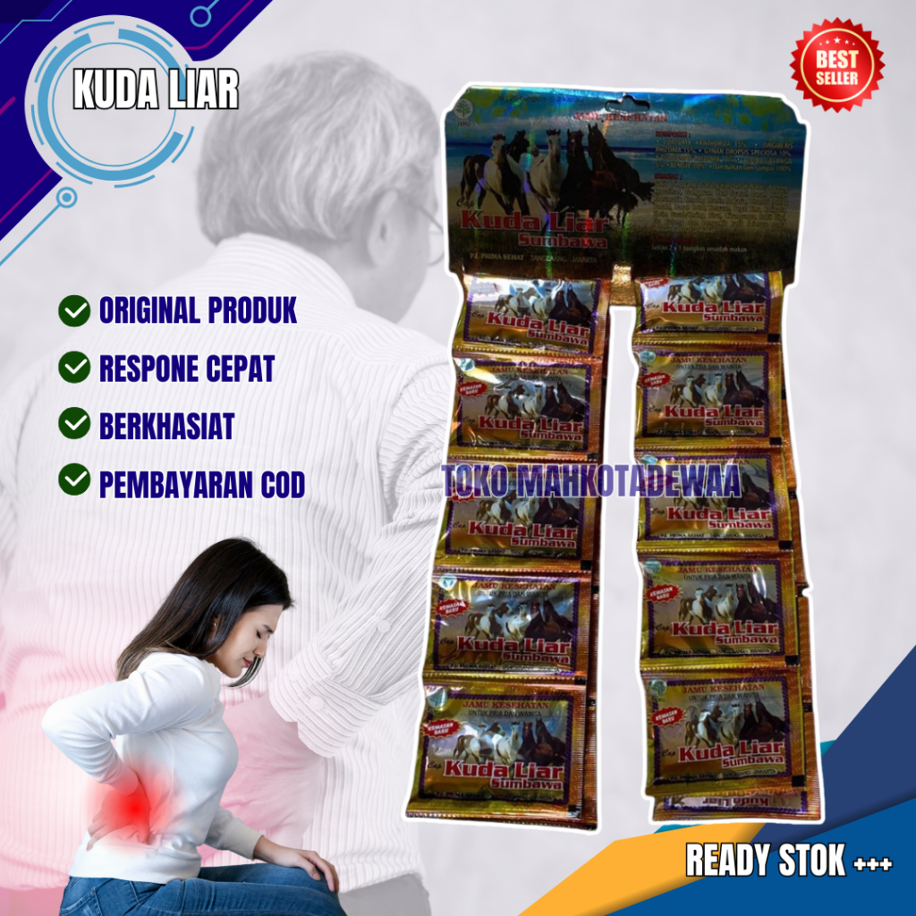 

Original Kapsul Kuda Liar Sumbawa Isi 20