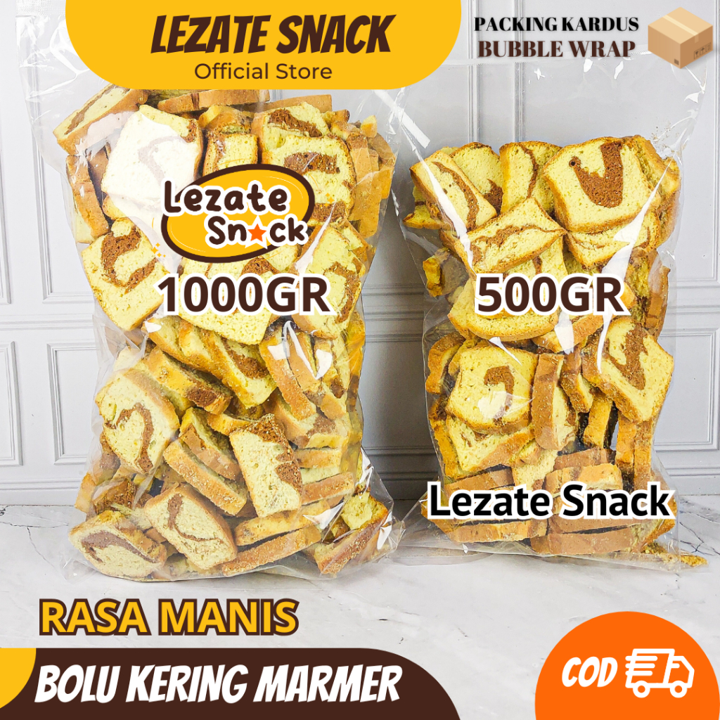 

Kue Bolu Kering Marmer Jadul 1KG Murah Enak Renyah Kiloan / Roti Bolu Kering Mini Jadul Kue Panggang Kampung / Kue Cubit Kiloan Lezate Snack