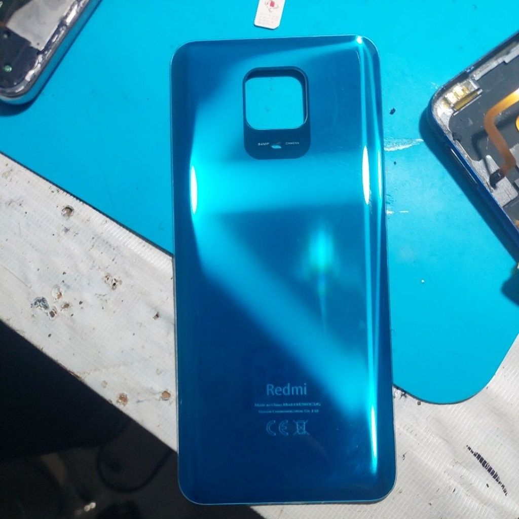 Backdoor Redmi note 9 pro Original copotan pabrik