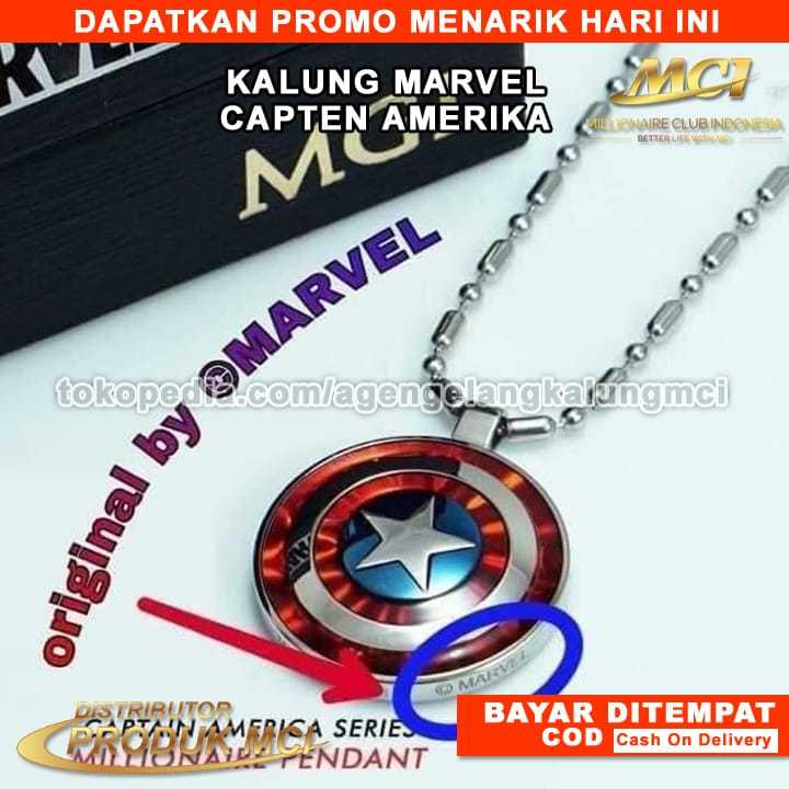 KALUNG MARVEL CAPTAIN AMERIKA MCI KALUNG KESEHATAN MARVEL KALUNG MCI ANAK TERLARIS KA;UNG MCI ORIGIN