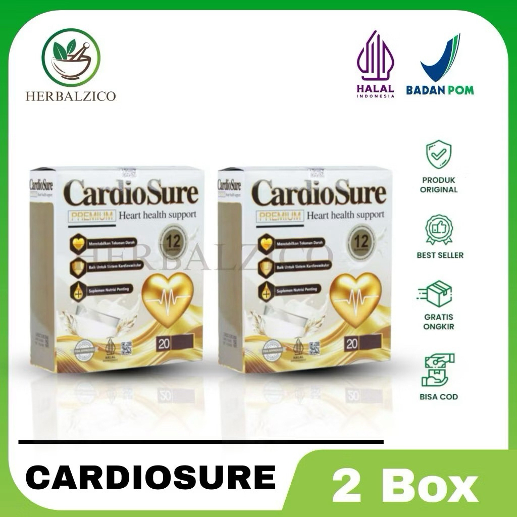 

CARDIOSURE 2 BOX SUSU BUBUK MILK ASLI ORIGINAL MENGATASI HIPERTENSI DARAH TINGGI KOLESTEROL