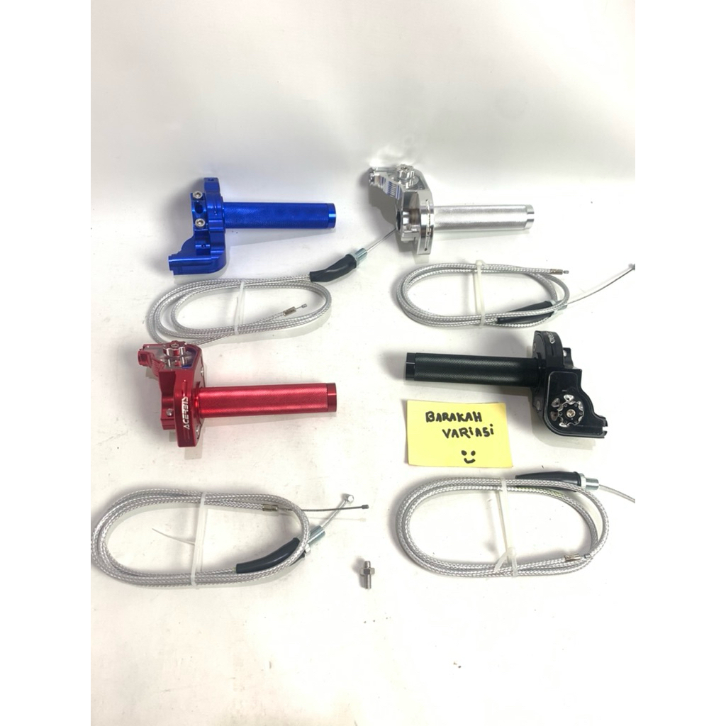 Gas Spontan Acerbis universall rx king ninja rr ss mio beat vario klx dtrcker Gas Spontan Acerbis Fu