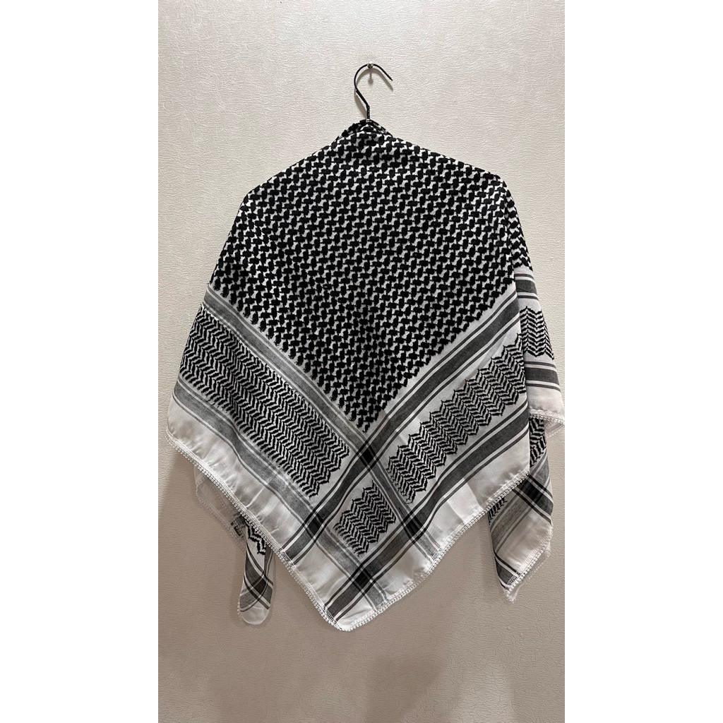 KEFFIYEH ORIGINAL / SORBAN PALESTINA ASLI ORIGINAL