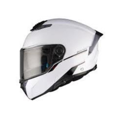 Helm Motor Modular - MT Helmets Atom 2 SV A0 White Gloss Original