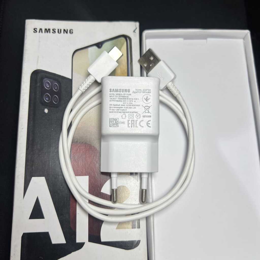 CHARGER ORIGINAL BAWAAN SAMSUNG A12 FAST CHARGING TIPE C / CHARGER SAMSUNG ORIGINAL TYPE C