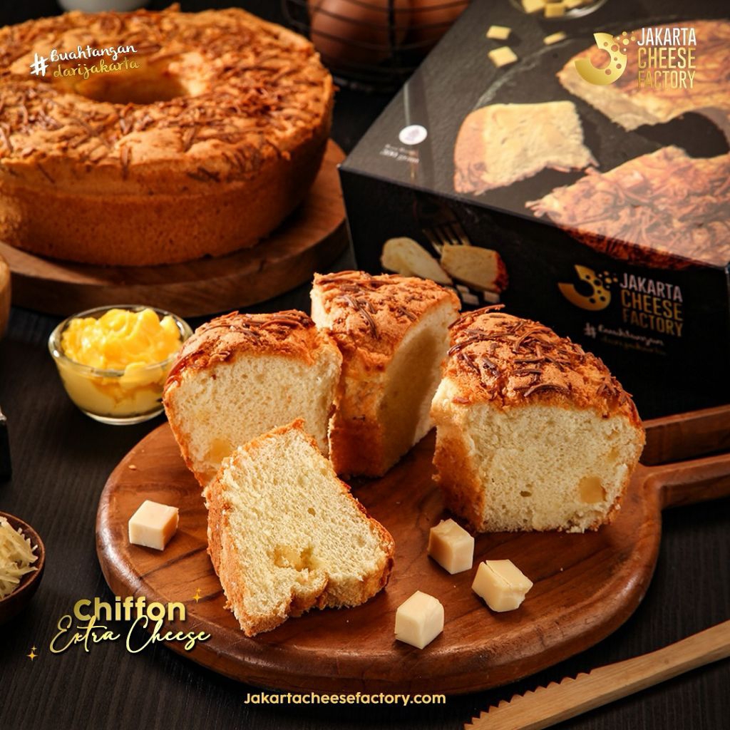 

Chiffon Extra Cheese Jakarta Cheese Factory