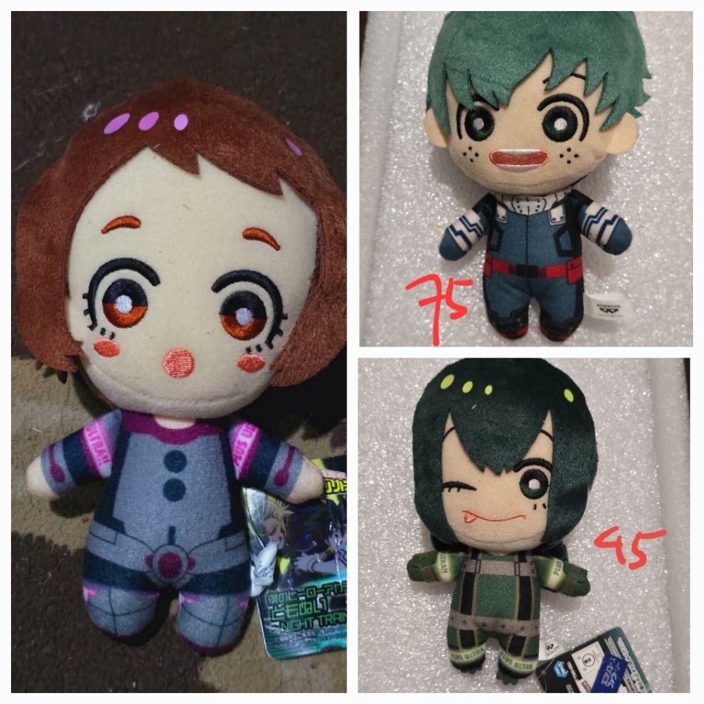 my hero academia boku no hero academia mha bnha tsuyu asui midoriya izuku deku ochako uraraka tomonu