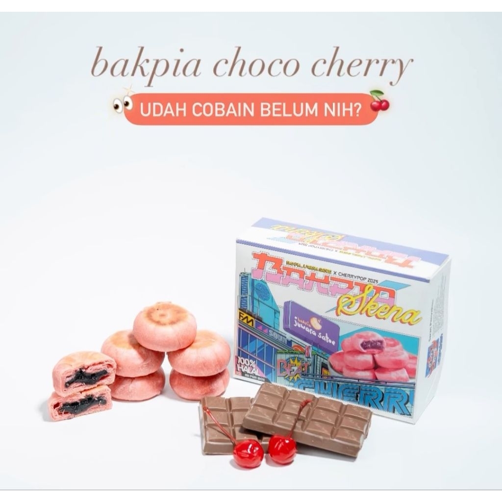 

Bakpia Juwara satoe Choco cherry