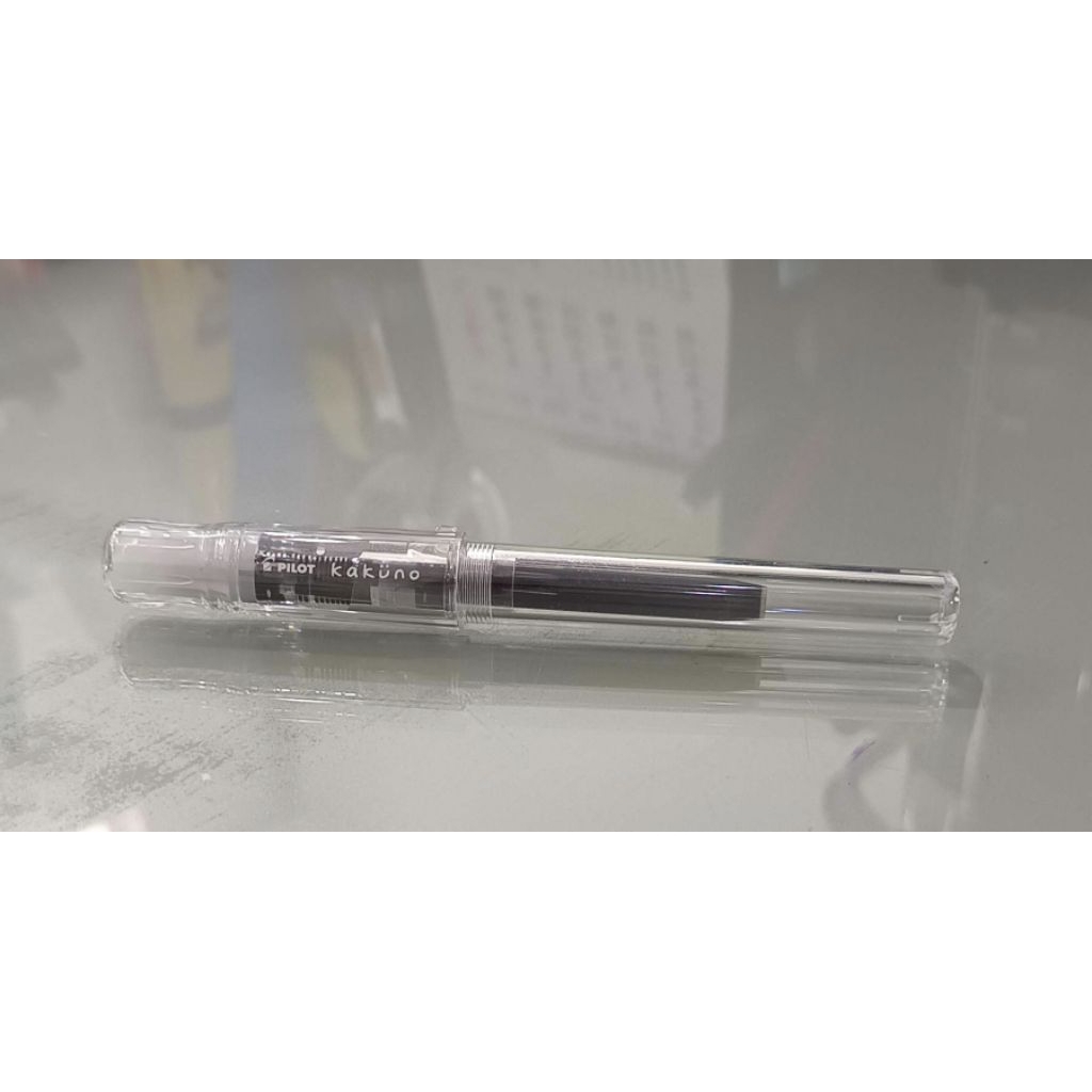 

Pilot Kakuno Clear Barrel EF nib fountain pen