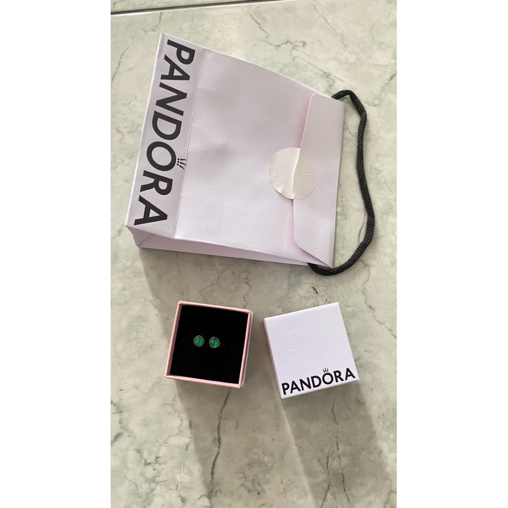 PRELOVED ANTING PERAK PANDORA S925 ORIGINAL STORE