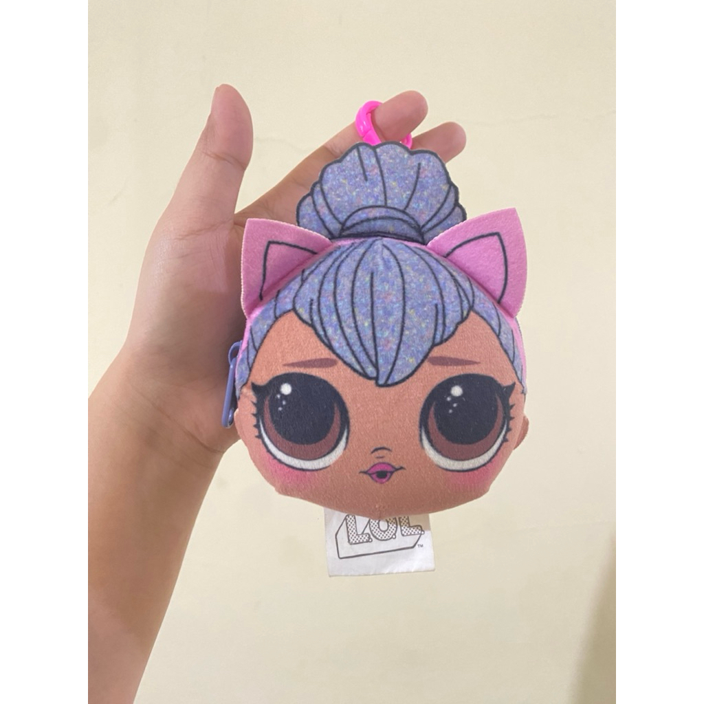 Boneka Dompet Koin Karakter LOL size 10x10cm Original / Boneka Dompet Koin LOL / Boneka LOL / Dompet