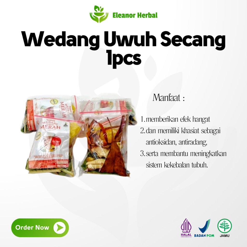 

Wedang Uwuh Secang 1pcs Komplit Gula Batu