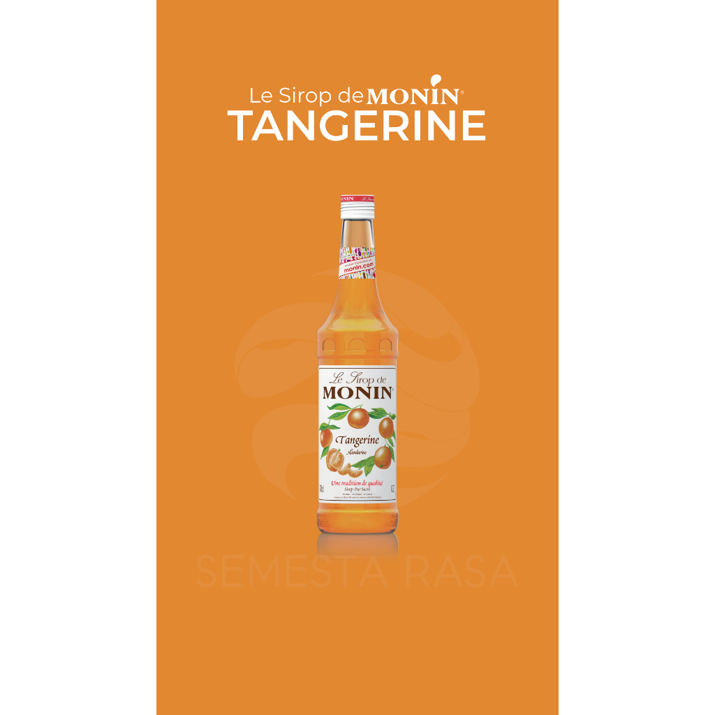 

Monin Tangerine Syrup 700 mL | Sirup Mandarin Mandarine Jeruk 700ML