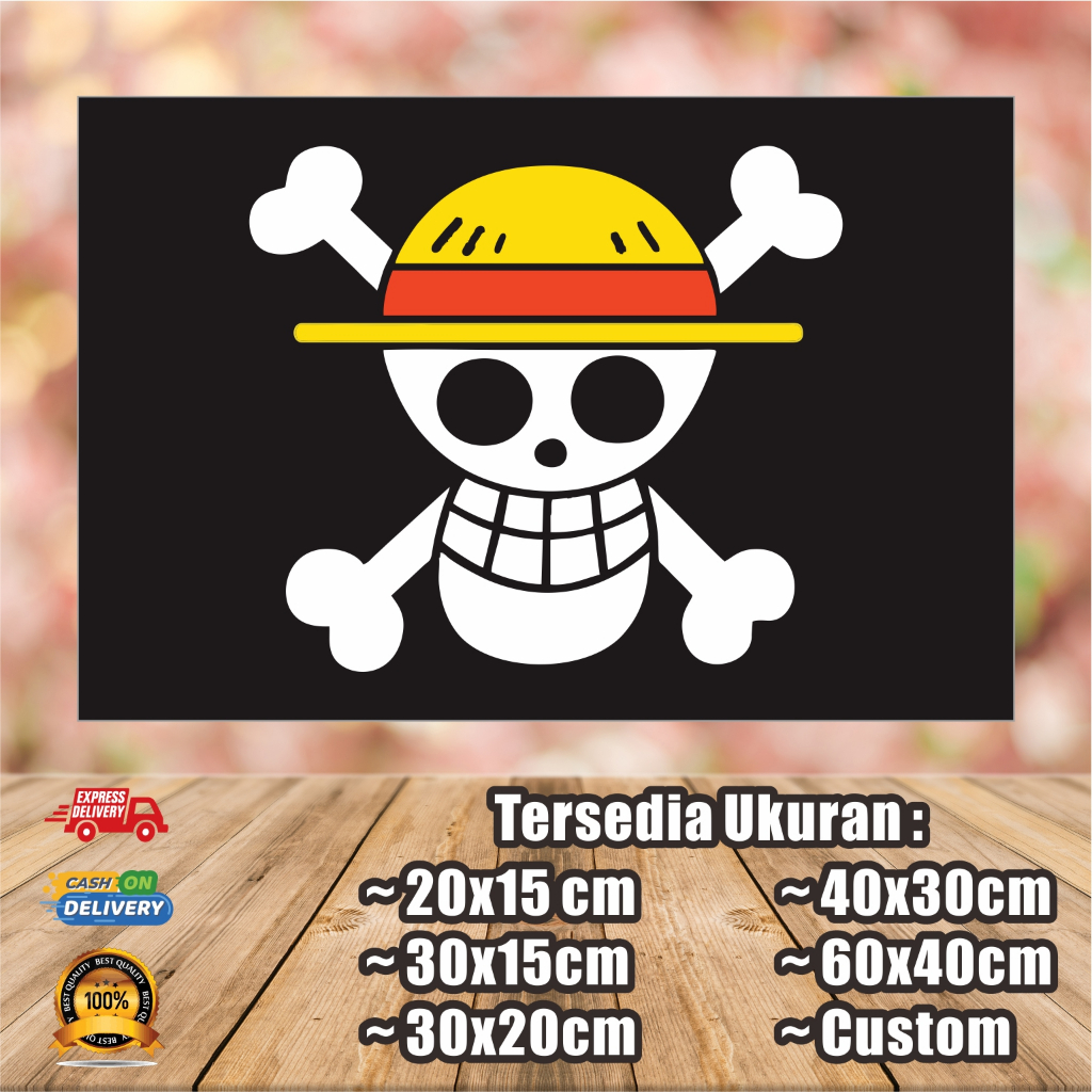 

STIKER | STICKER ANIME One Piece Viral Ready Banyak