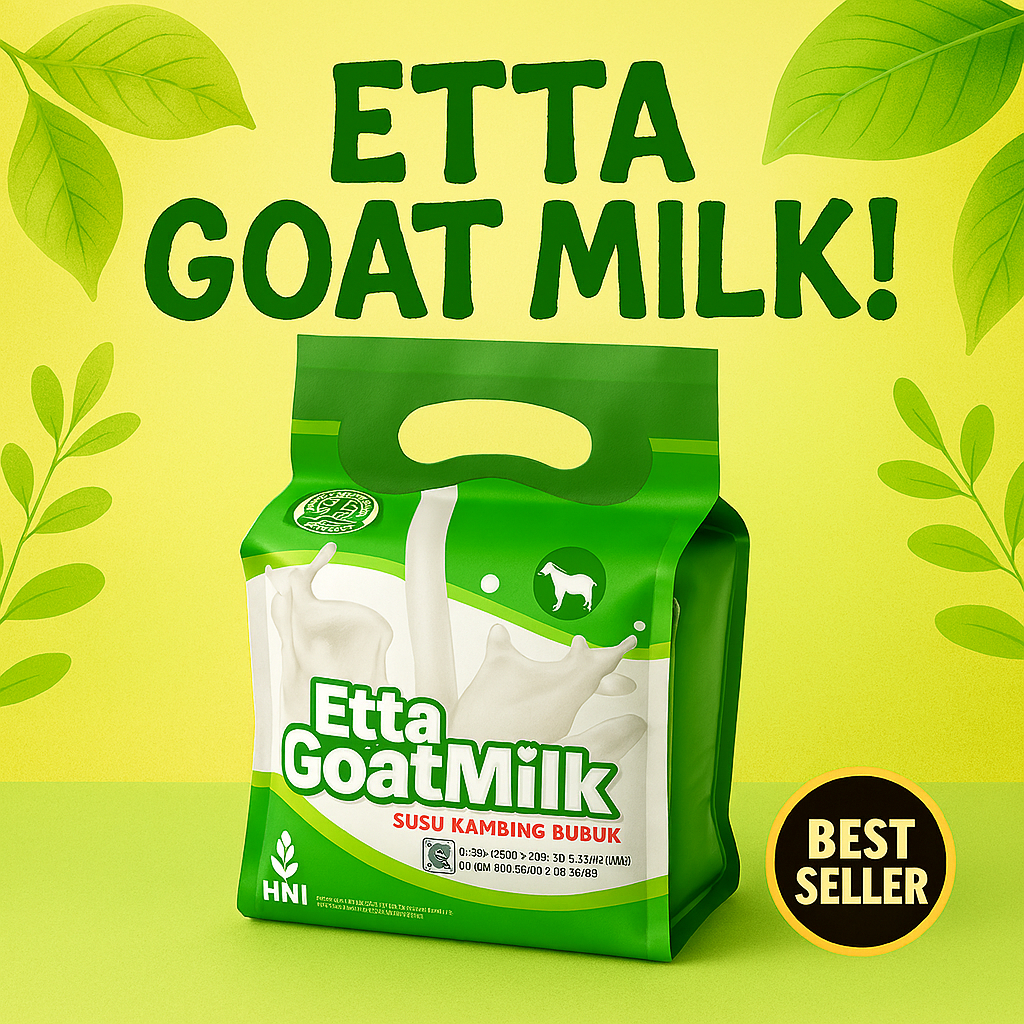 

Etta Goatmilk Susu Etawa – Solusi Kulit Cerah, Aman untuk Asam Lambung