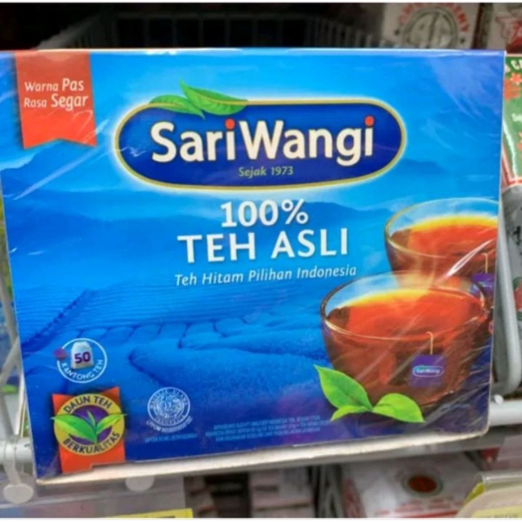 

Sariwangi teh celup isi 50 kantong