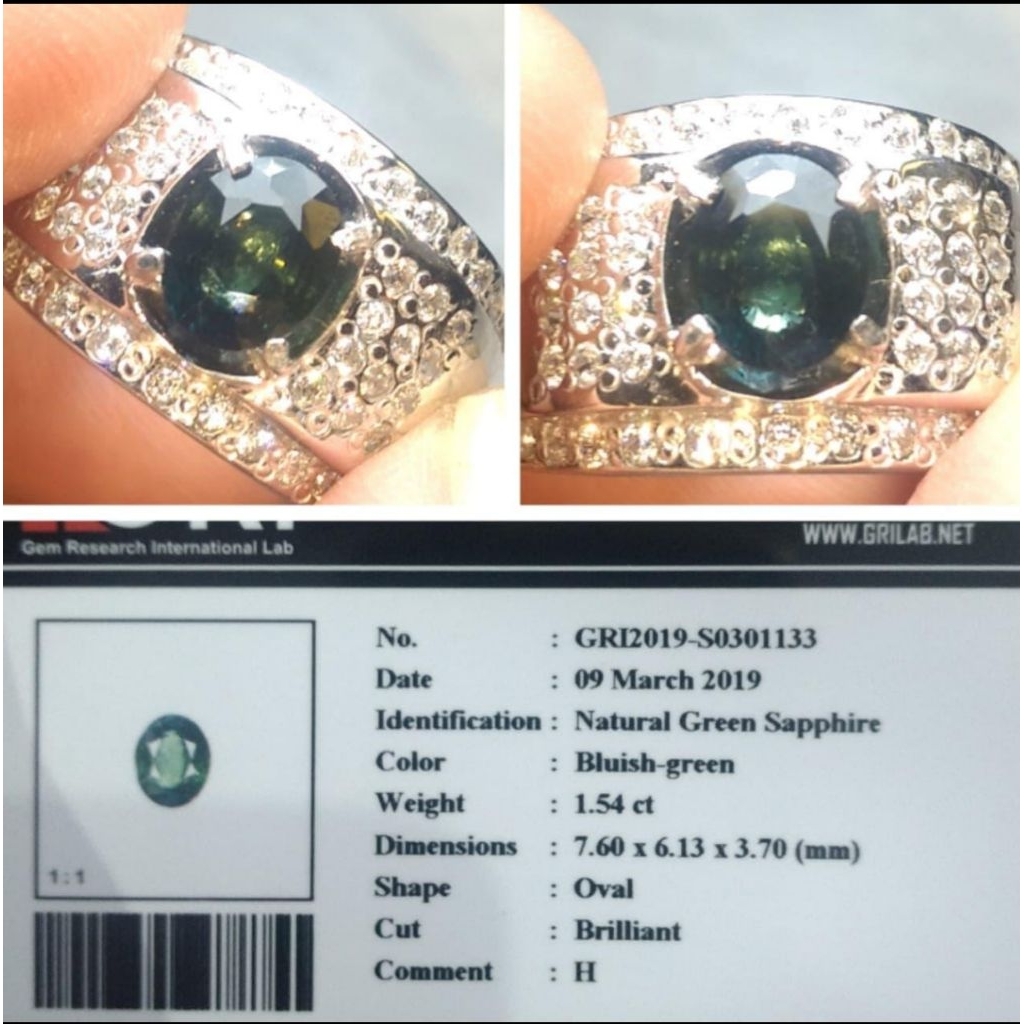 Natural Green Sapphire Safir Ada garnet tsavorite blue topaz alexandrite chrysoberyl srilanka ceylon