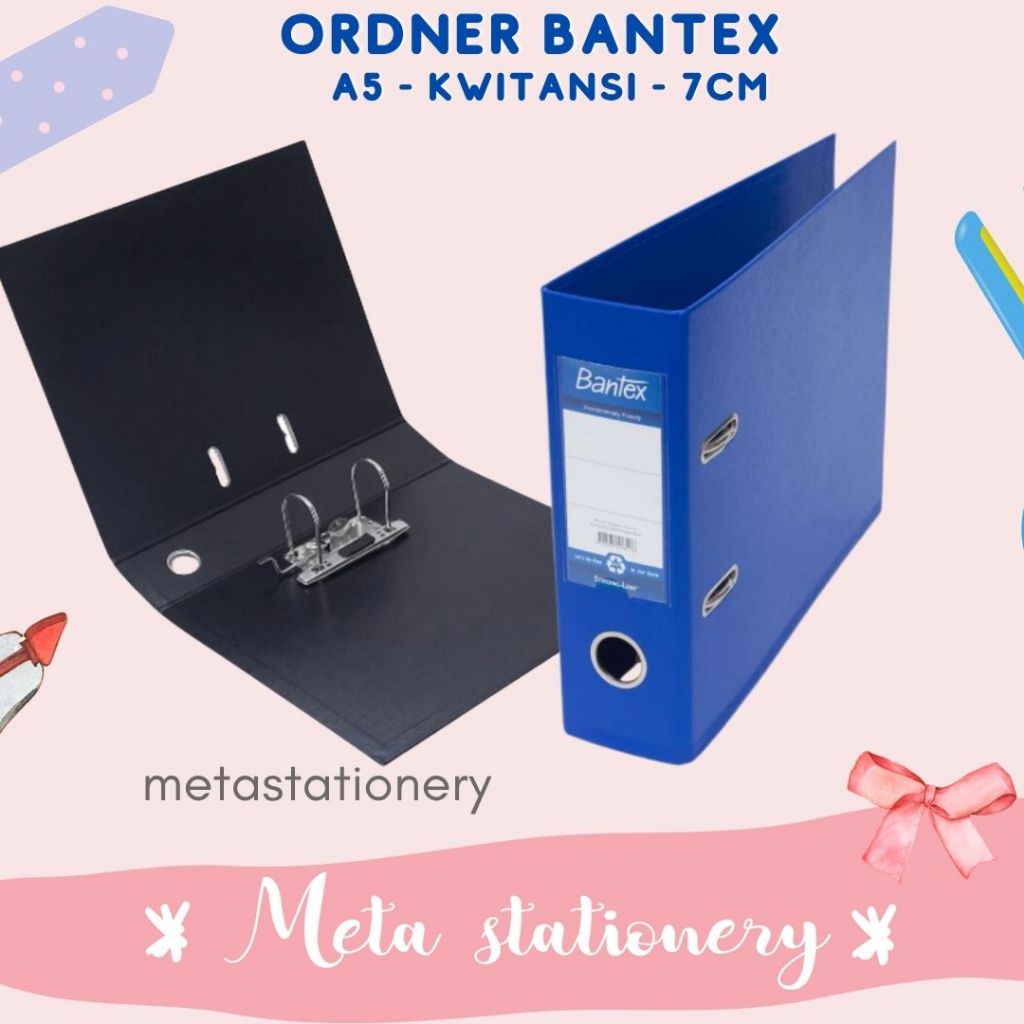 

Bantex Map / Binder / Ordner Bantex Kwitansi / A5 7cm PVC