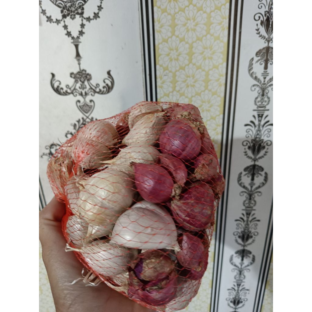 

Paket Hemat Bawang Merah Dan Bawang Putih Kating 500 Gram 1 Kg Brambang Bahan Masakan Bumbu Dapur Spice Pedas