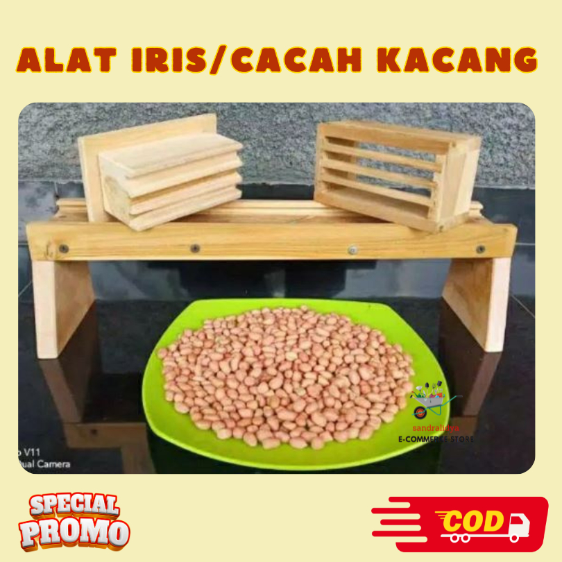 Alat Perajang Pemotong Kacang Tanah Untuk Peyek