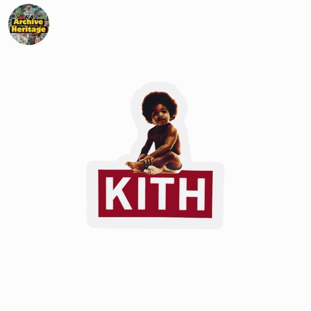 

sticker Kith x Notorious b.i.g ready to die baby stiker